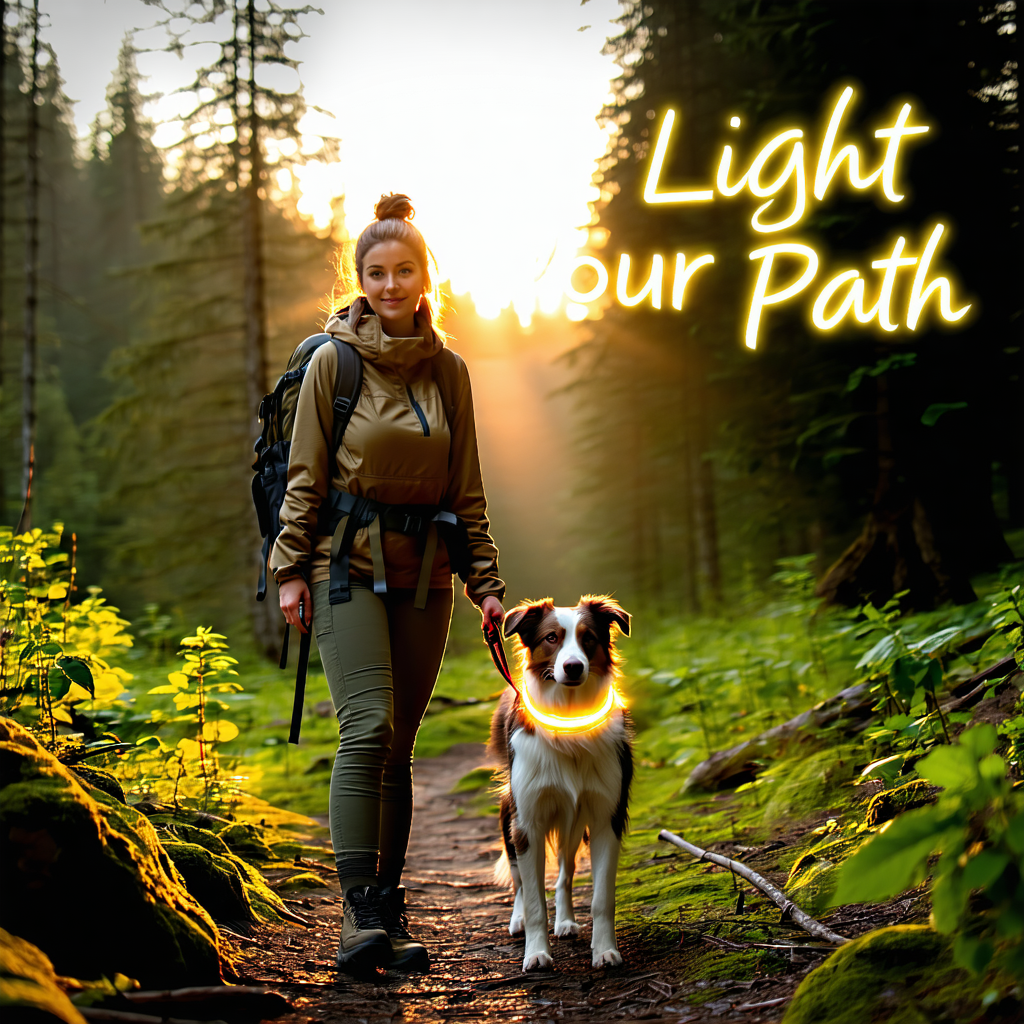 Why LED Collars Are Perfect for Camping and Hiking with Pets