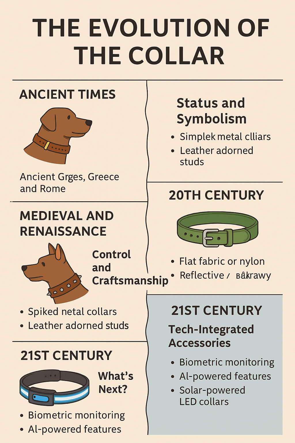 The Evolution of the Collar: From Leather Straps to Smart Accessories