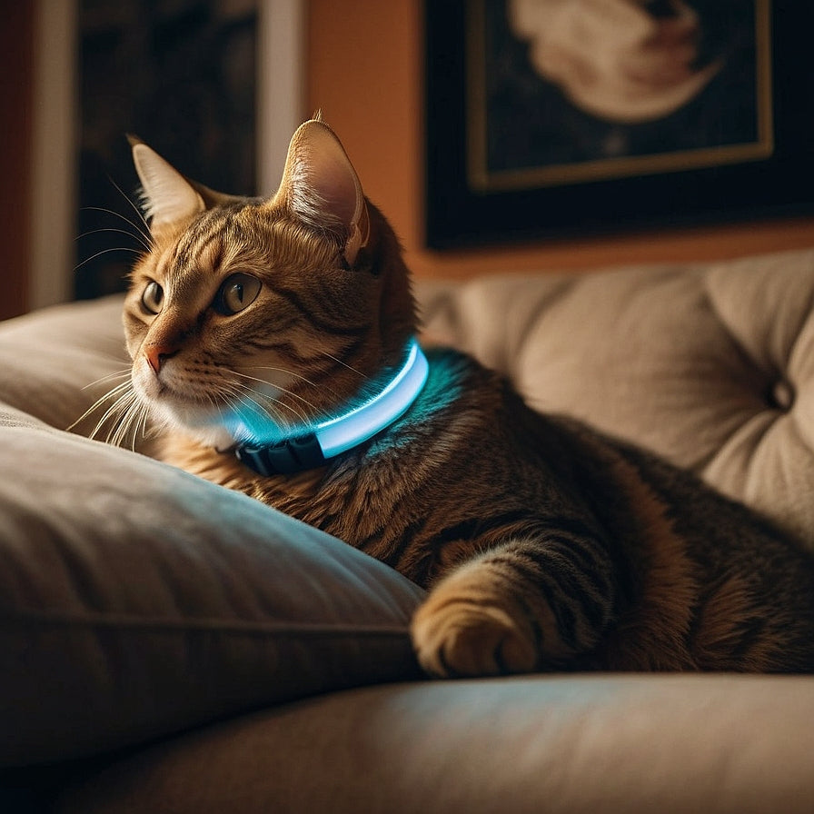 The Waterproof LED Collar That Changed the Game for Cats