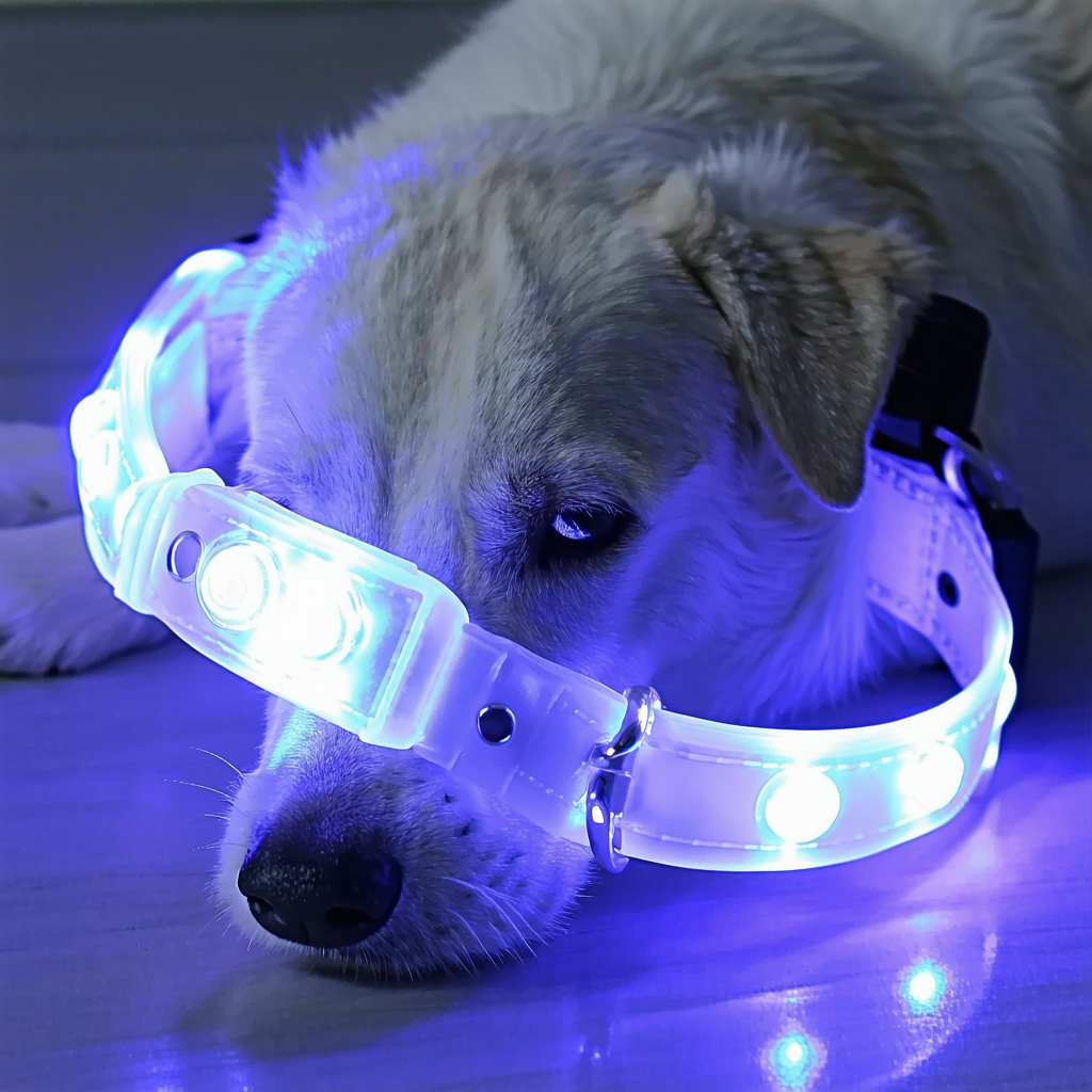 How to Train Your Dog to Wear a LED Collar Comfortably