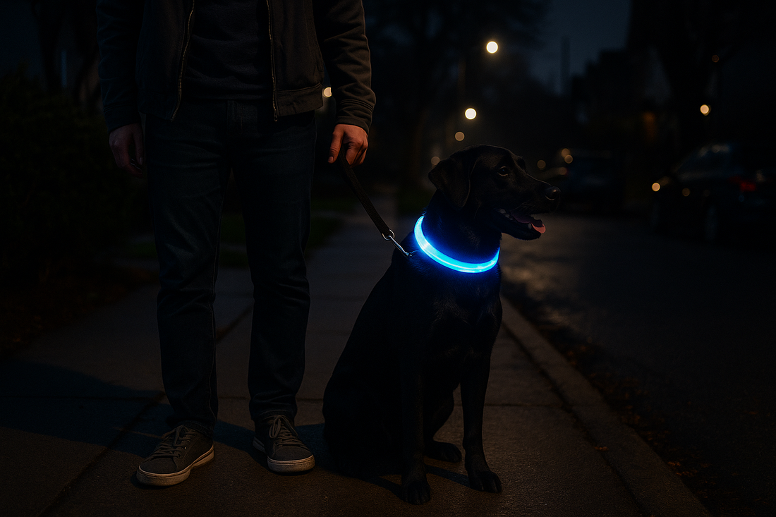how to keep track of a black dog at night cover image