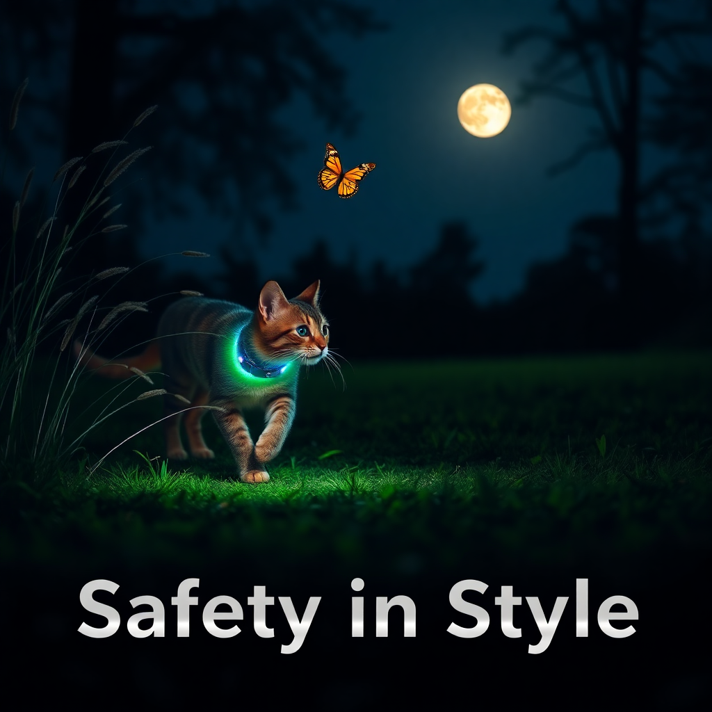 Cat Safety at Night: Why Every Feline Needs a LED Cat Collar