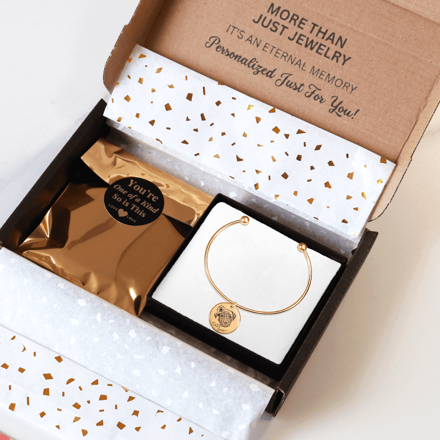 Personalized Pet Portrait Bangle