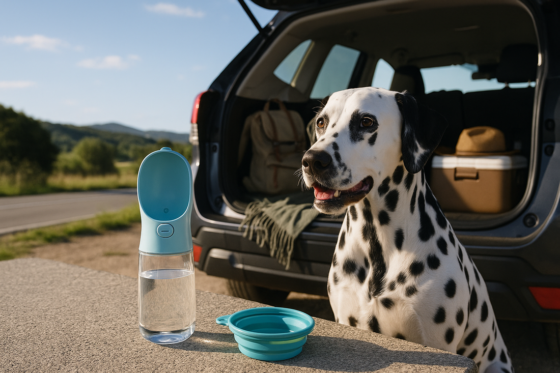travel dog water bottle vs collapsible bowl which is better for day trips cover image