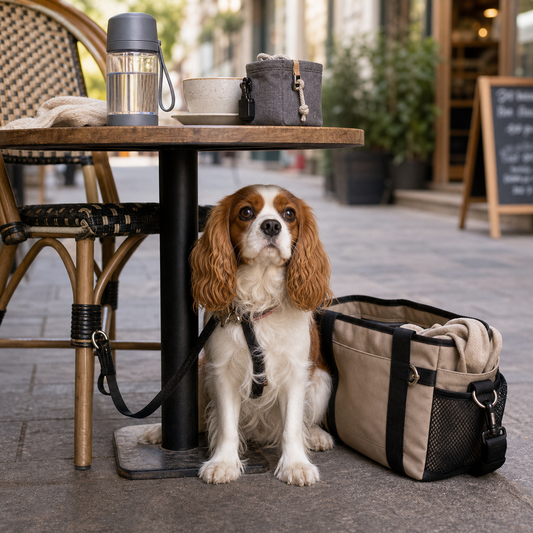 dog travel checklist for cafes parks and quick errands