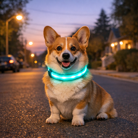 top 5 benefits of using a light up collar for your pet cover image