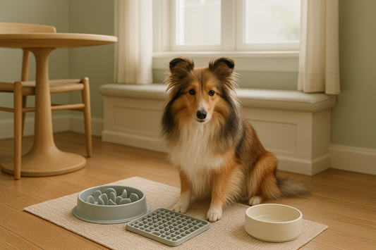 how to make mealtime less stressful for anxious dogs cover image
