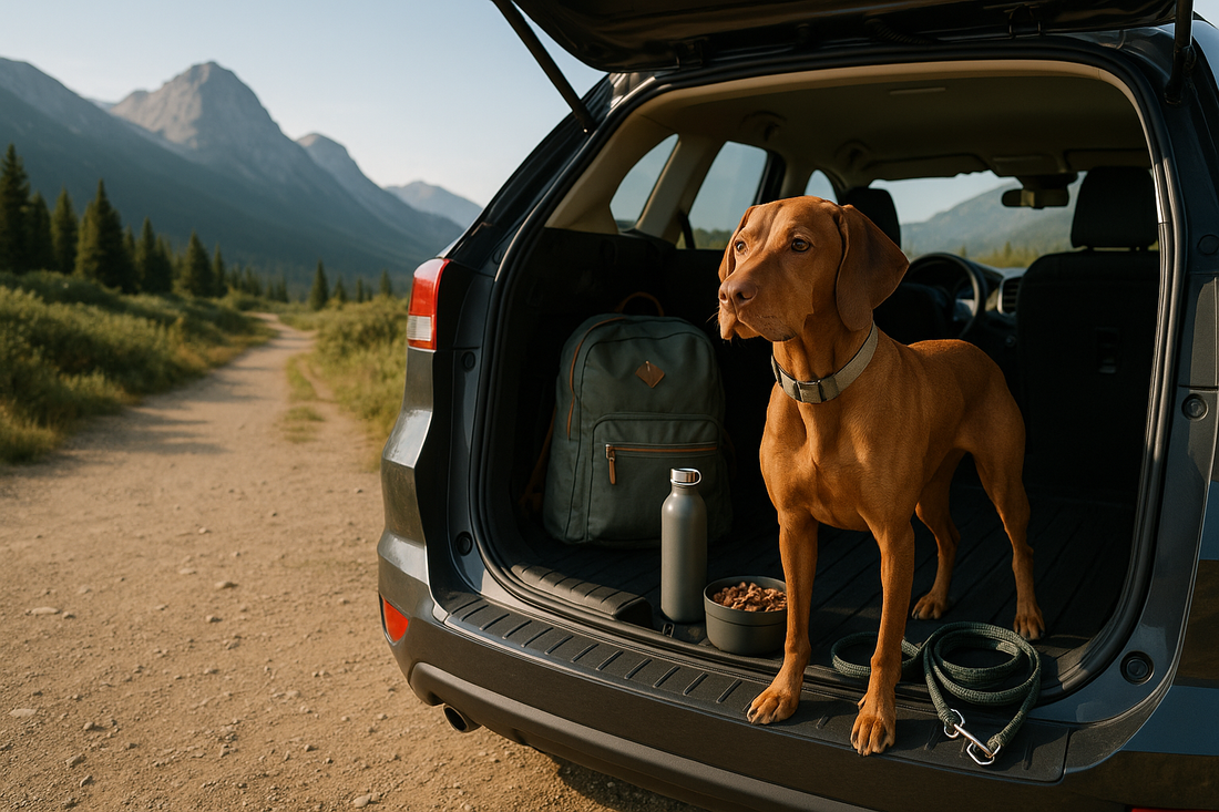 dog travel checklist for walks hikes and road trips cover image