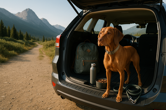 dog travel checklist for walks hikes and road trips cover image