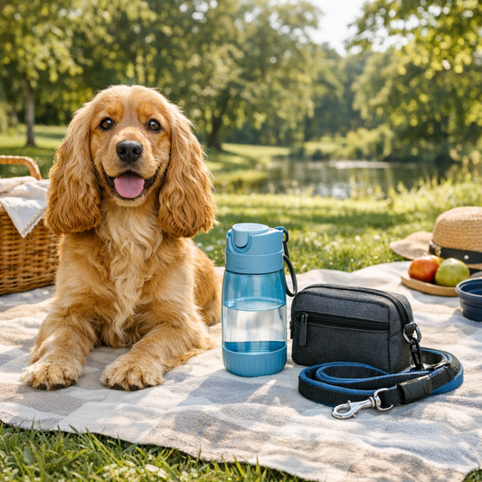dog walk and day trip packing essentials cover image