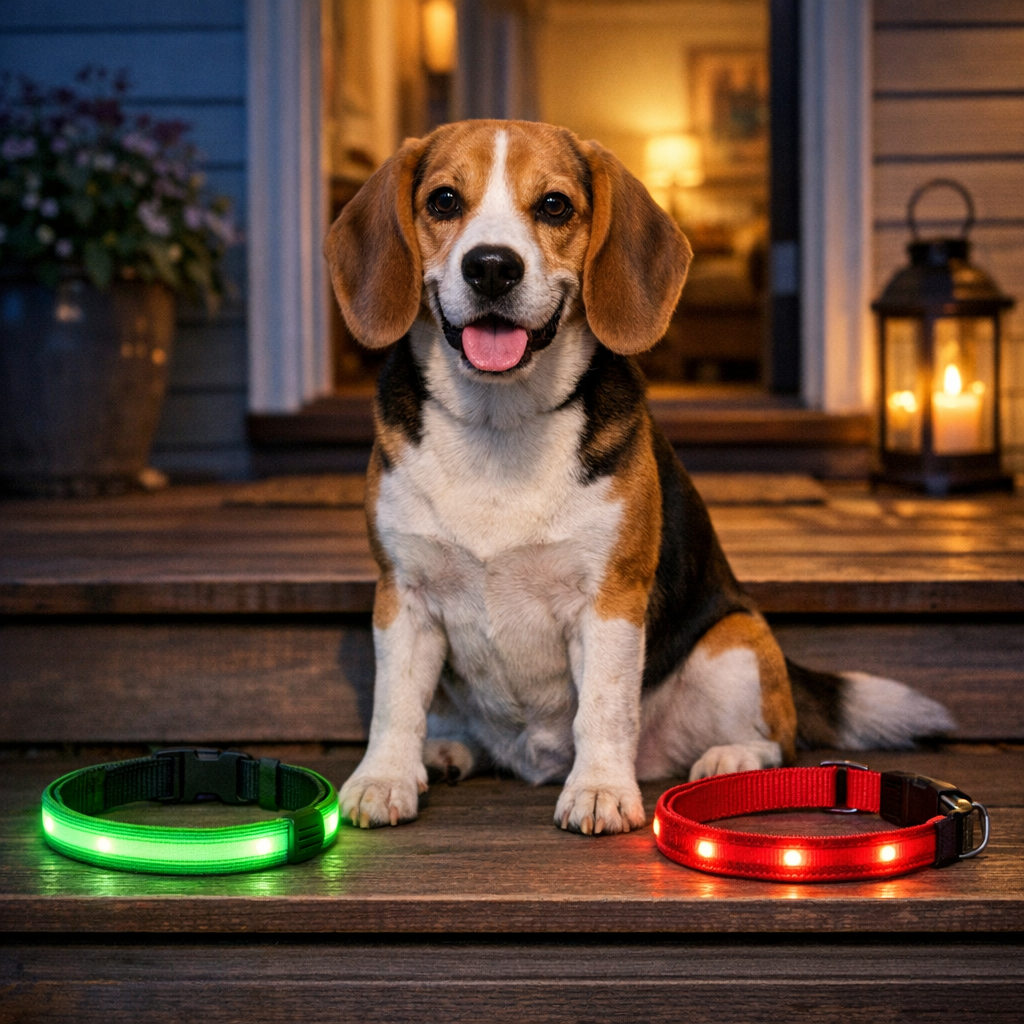 rechargeable vs battery led collars which is better for your pet cover image