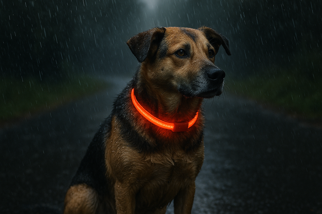 waterproof vs water resistant led dog collars what matters most cover image