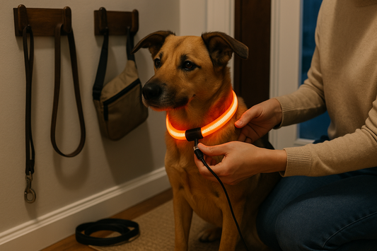 usb rechargeable dog collar is it better for daily walkers cover image