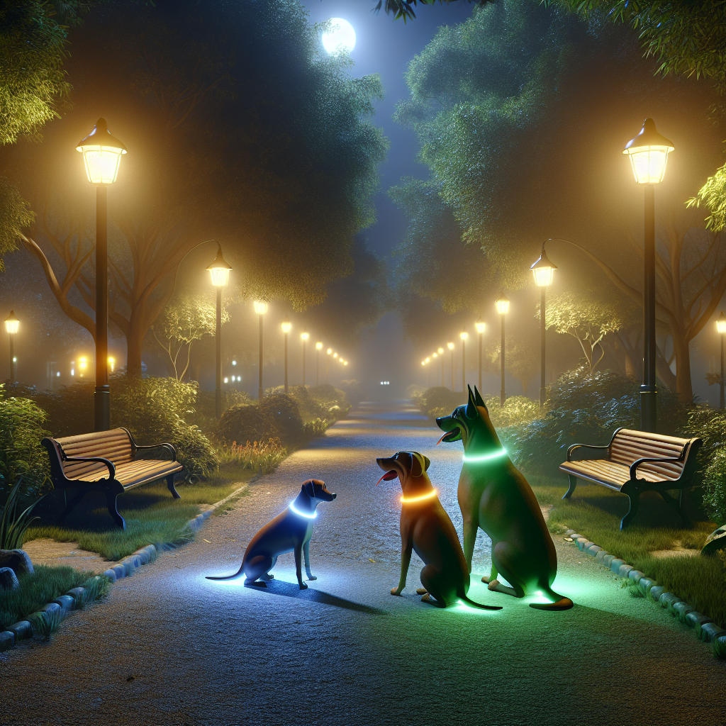 LED Collars vs Reflective Collars: What’s More Effective?