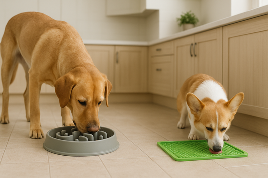 how to prevent mealtime fights in multi dog homes cover image