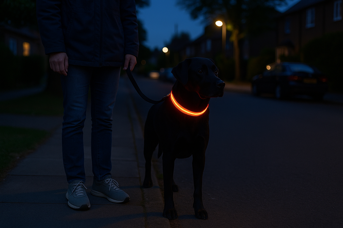 is it safe to walk a dog after dark what owners should check first cover image