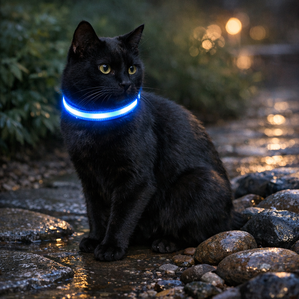 the waterproof led collar that changed the game for cats cover image