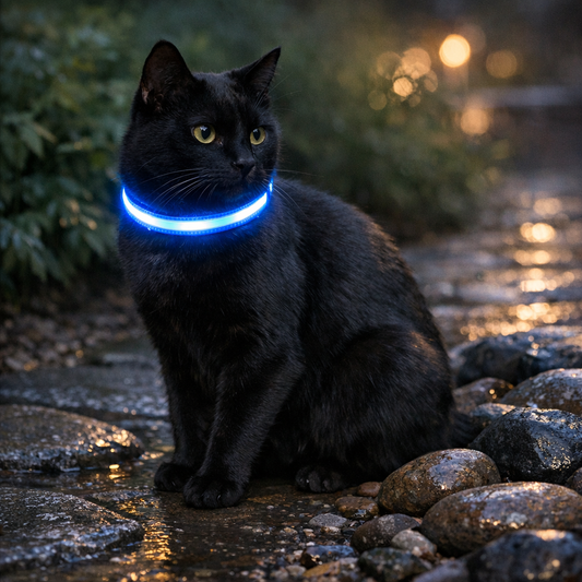 the waterproof led collar that changed the game for cats cover image