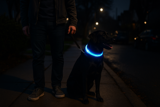 how to keep track of a black dog at night cover image