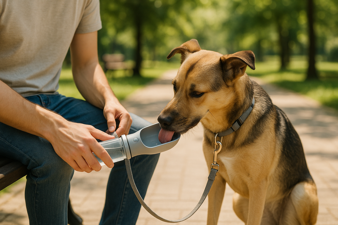 how much water does a dog need on a walk cover image