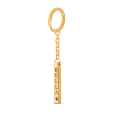 Pet Name Keychain — personalized pet keepsake, detail view 4