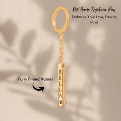 Pet Name Keychain — personalized pet keepsake, detail view 5