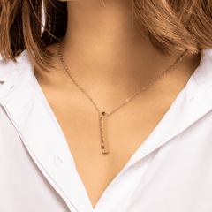 Pet Name & Paw Necklace — personalized pet keepsake, detail view 4