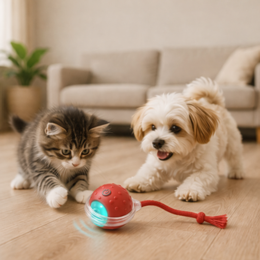 Interactive Cat & Dog Ball Toy – Automatic Self-Play