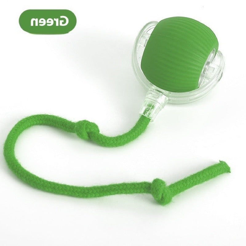 automatic ball toy grey product detail for indoor pet play