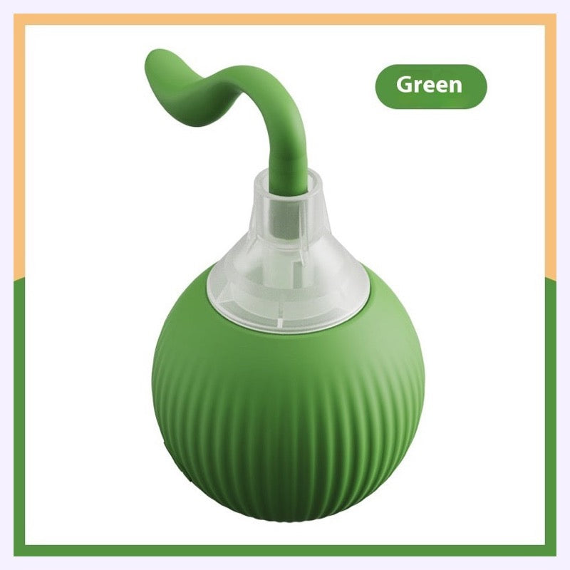 automatic ball toy with motion feature and clear shell detail