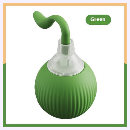 automatic ball toy with motion feature and clear shell detail