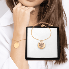 Dog Portrait Bracelet — personalized pet keepsake, detail view 2