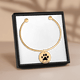 Custom Paw Print Bangle