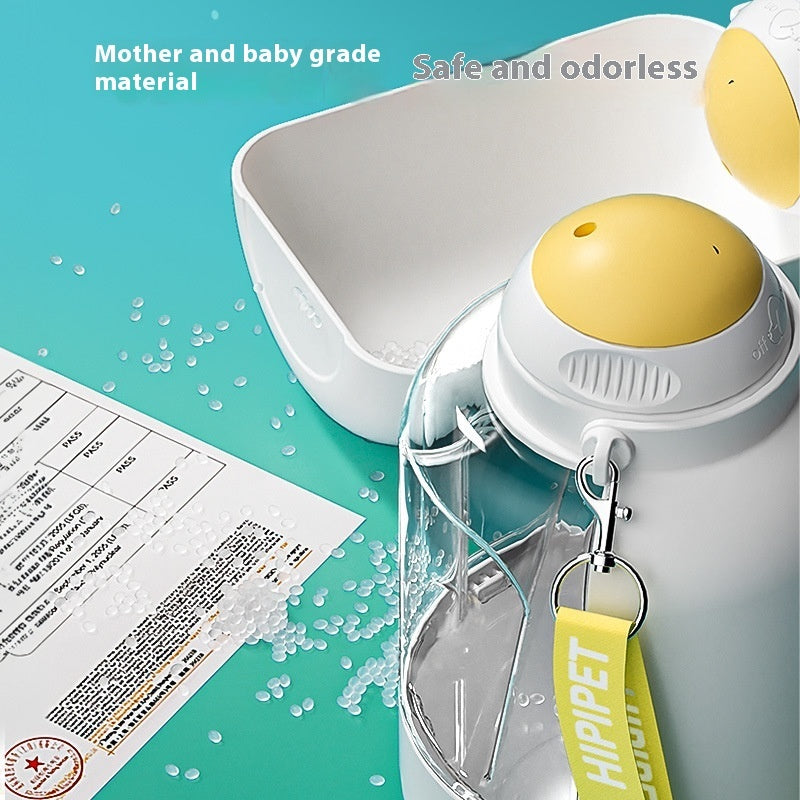 2-in-1 Portable Pet Water Bottle & Food Bowl for Dogs & Cats