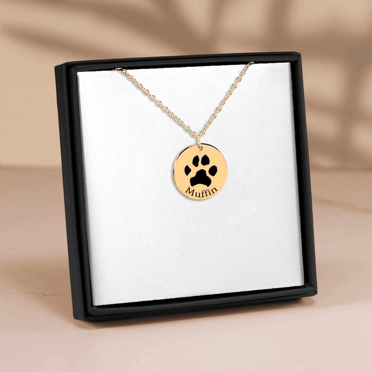 Custom Paw Print Necklace