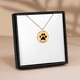 Custom Paw Print Necklace
