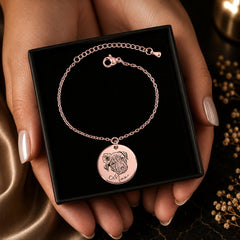 Dog Portrait Bracelet personalized pet keepsake detail view 12