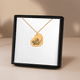 Pet Portrait Heart Necklace